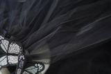 Strange Sugar Butterflies Gothic Mantilla