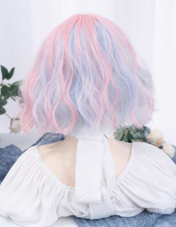 Alice Garden Colored Dopamine Short Wig