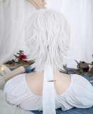 Alice Garden Natural Puffy White Prince Wig