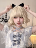 Alice Garden White Golden Sweet Lolita Wig