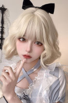 Alice Garden White Golden Sweet Lolita Wig