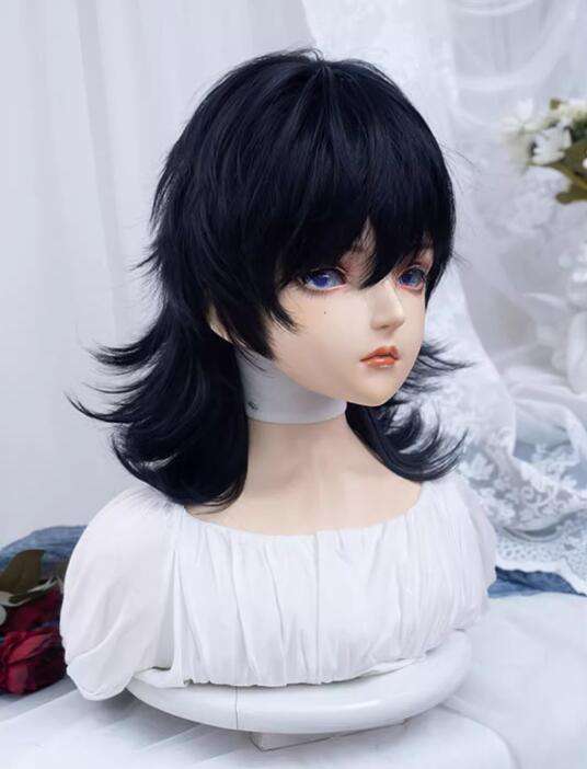 Alice Garden Midi Curly Hair Prince Wig