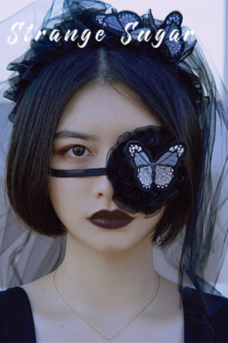 Strange Sugar Halloween Butterfly Eyepatch