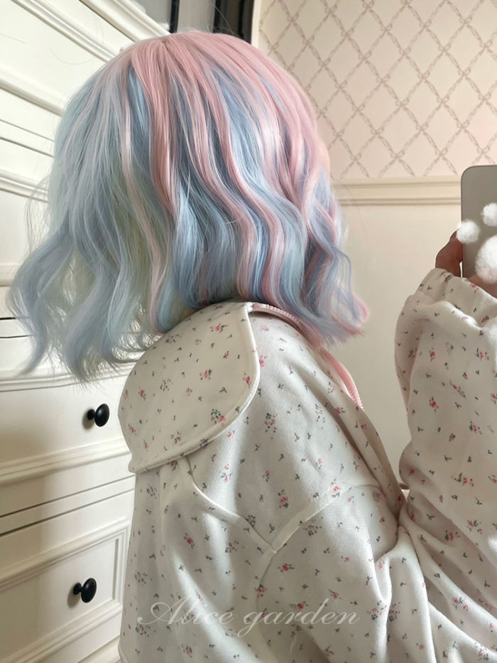 Alice Garden Colored Dopamine Short Wig