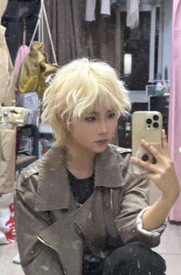 Alice Garden Light Golden Prince Wig