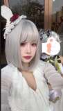 Alice Garden White Silver Short Lolita Wig