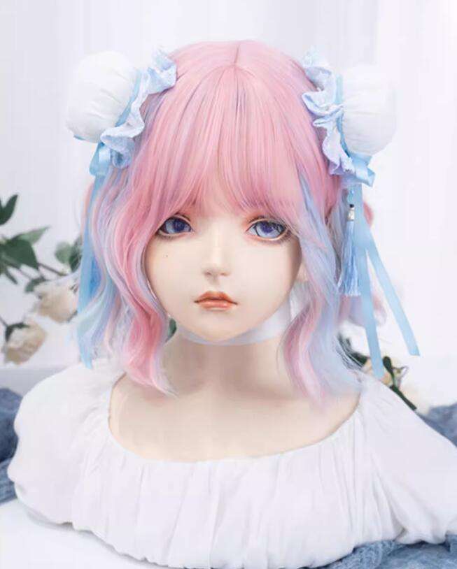 Alice Garden Colored Dopamine Short Wig