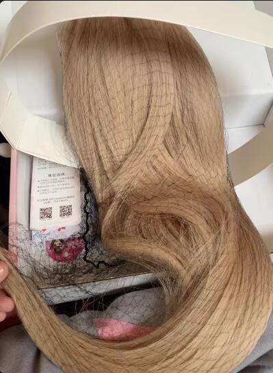 Alice Garden Golden Middle Part Long Straight Wig 58cm