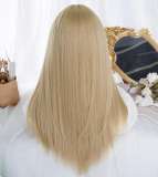 Alice Garden Golden Middle Part Long Straight Wig 58cm