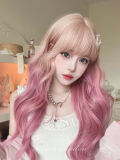 Alice Garden Pink Ombre Princess Wig 66cm