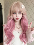 Alice Garden Pink Ombre Princess Wig 66cm