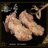Hexagram Pink Lace Bow Lolita Heels Shoes