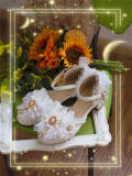 Hexagram Round Toe Low Heels Shoes