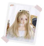 Alice Garden Golden Middle Part Long Straight Wig 58cm