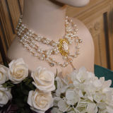 Imitation Pearl Necklace Lolita accessories