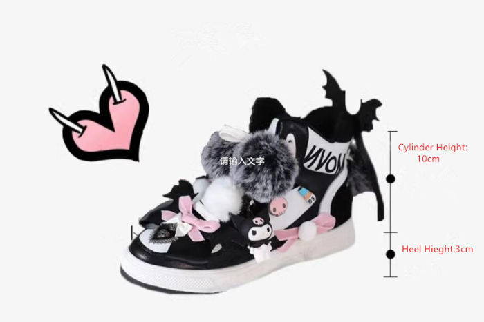 Hexagram Demon Halloween Lolita Sneaker