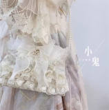 Beige Lace Tea Party Lolita Bag