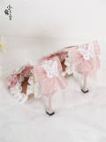 Pink Pointed Toe Lolita Heels Shoes
