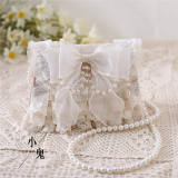 Beige Lace Tea Party Lolita Bag