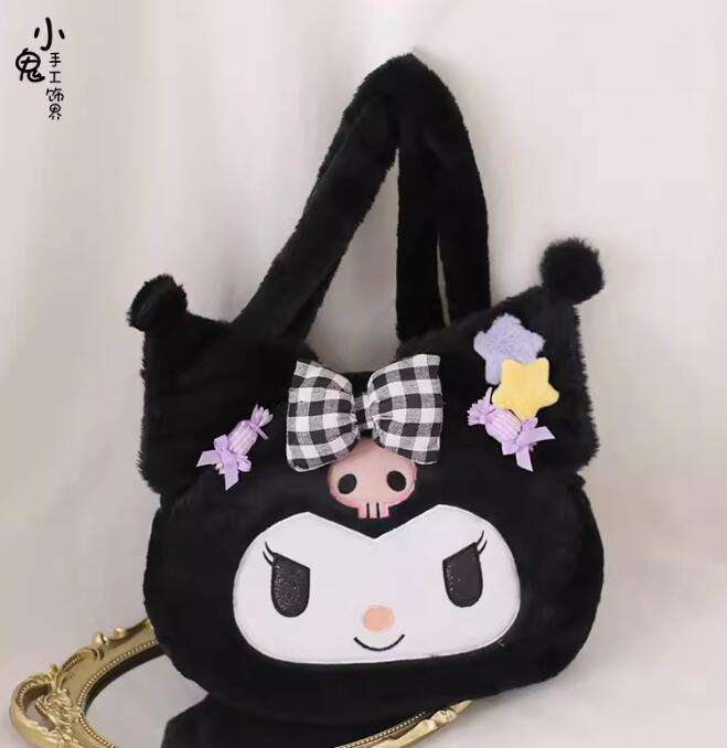 Cinnamoroll Bow Plush Bag