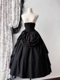 Sleepwalk Fishbone Lolita Skirt and Blouse