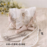 Beige Lace Tea Party Lolita Bag