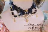 Lace Beads Pendant Gothic Choker
