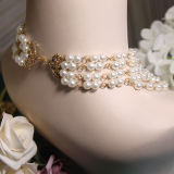 Imitation Pearl Necklace Lolita accessories