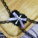 Lace Cross Gothic Eyepatch