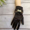 Black Gloves(black bow and daisy)