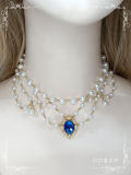 Multilayer Beads Necklace Lolita Choker