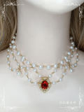 Multilayer Beads Necklace Lolita Choker