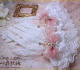 Lace Bow Gloves Lolita Accessories