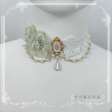 Flowers Beadchain Lolita Choker