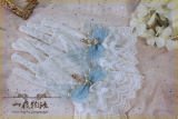 Lace Bow Gloves Lolita Accessories