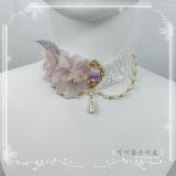 Flowers Beadchain Lolita Choker