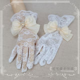 Lace Bow Bridal Gloves Lolita Accessories