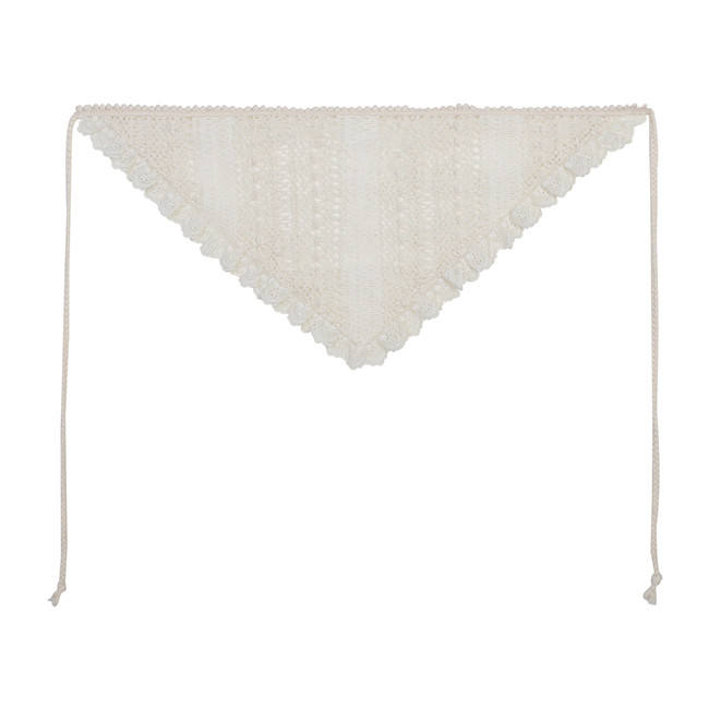 Daisy Embroidery Han Style Jumper Dress and Lace Tippet