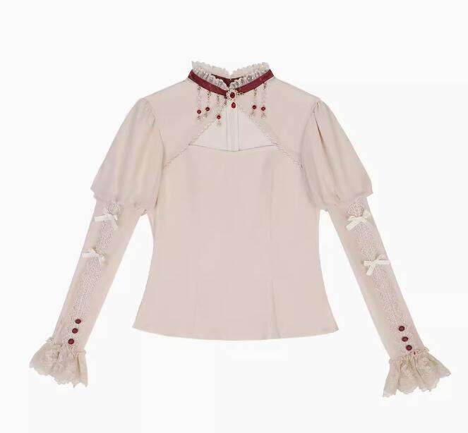 Mystery Land Bunny Print Classic Lolita Dress and Blouse