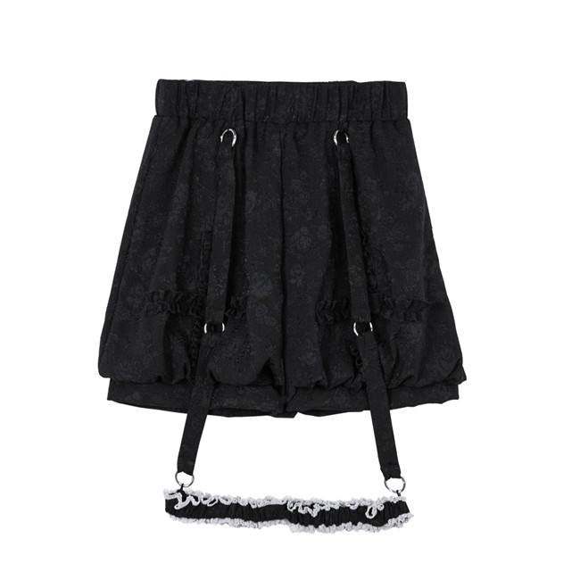 Dark Black Halloween Ouji Lolita Set Size S In Stock