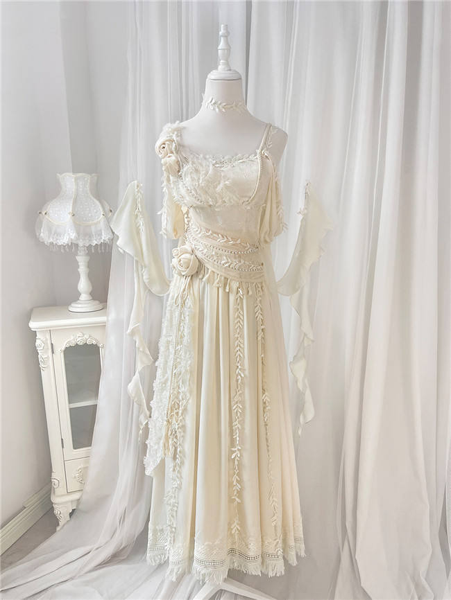 Demeter Greek Inspired Jumper Dress and Choker