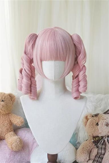 Yuchashui Bobo Short Wigs and Curly Wigs Ponytail