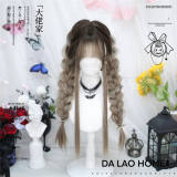 Dalao Home Ombre Lolita Long Straight Wig