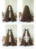 Middle Split Long Wavy Wig 80cm