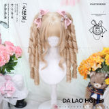 Dalao Home Manhe Roman Curls Princess Wig