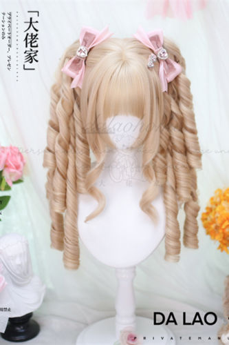 Dalao Home Manhe Roman Curls Princess Wig