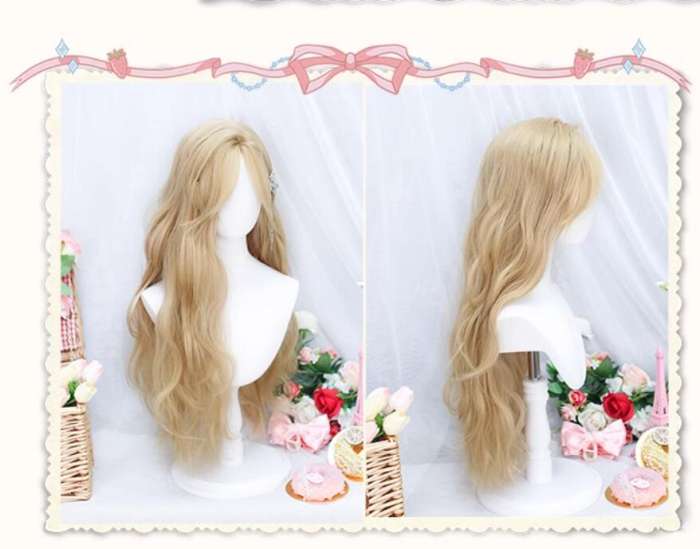 Dalao Home Joseph Eight-figure Fringe Long Curly Wig