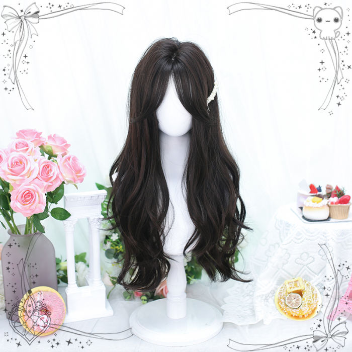 Dalao Home Eight-figure Fringe Long Curly Lolita Wig