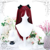 Dalao Home Eight-figure Fringe Long Straight Lolita Wig