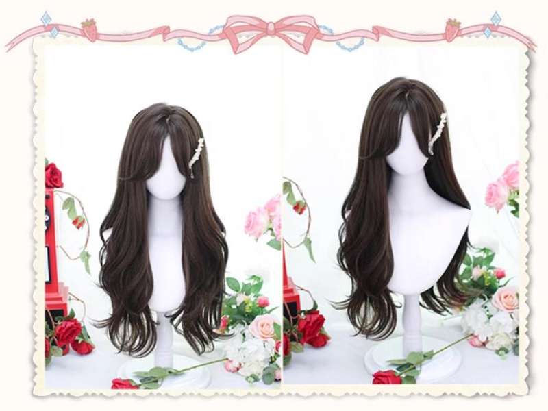 Dalao Home Eight-figure Fringe Long Curly Lolita Wig